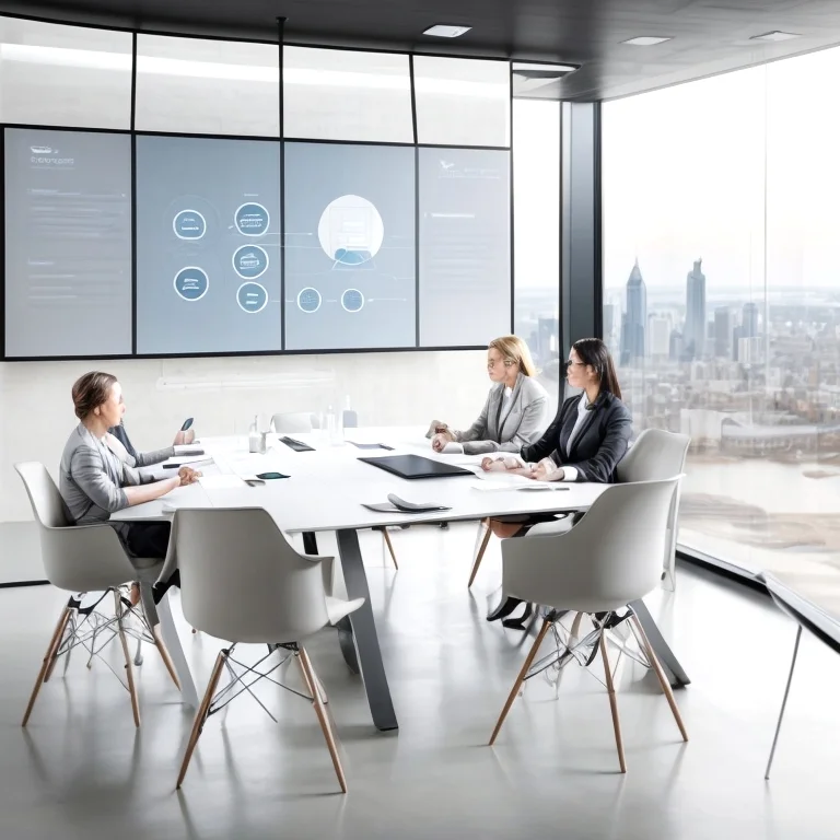 Board members collaborating in a governance coaching session