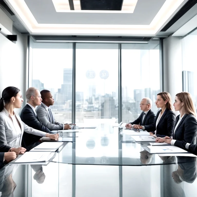 Facilitator guiding a governance session